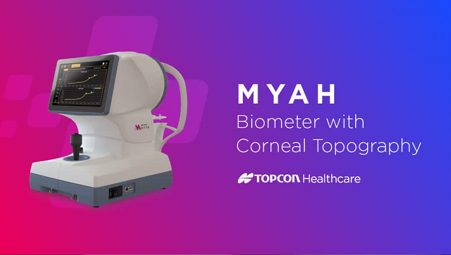 myah MYAH biometer with corneal topography device